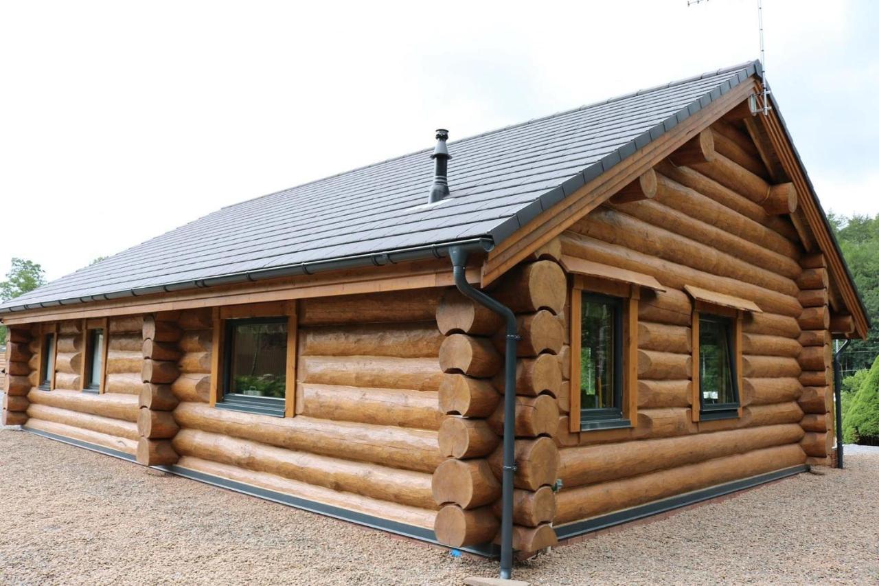Ewes Water Log Cabins Langholm Extérieur photo