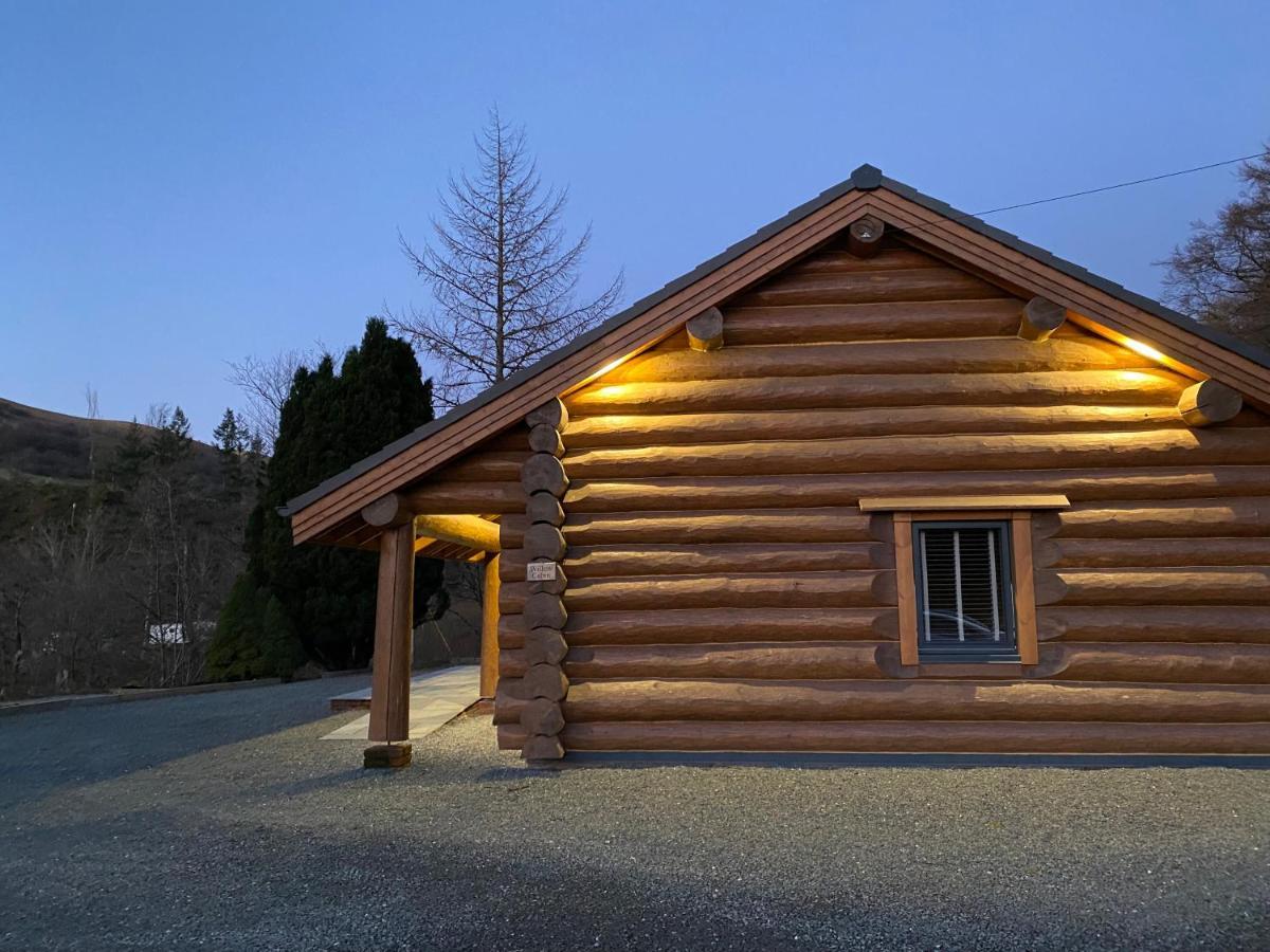 Ewes Water Log Cabins Langholm Extérieur photo